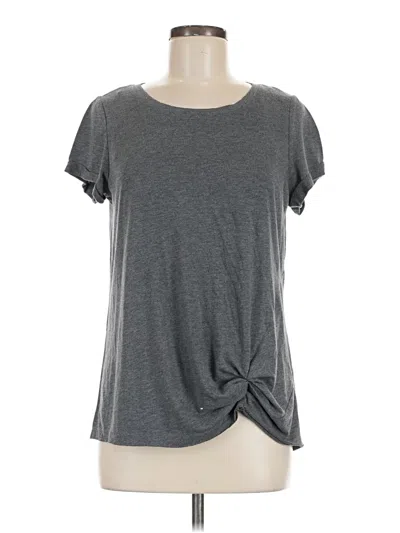 Pre-owned Rock&republic Short Sleeve T-shirt In Gray