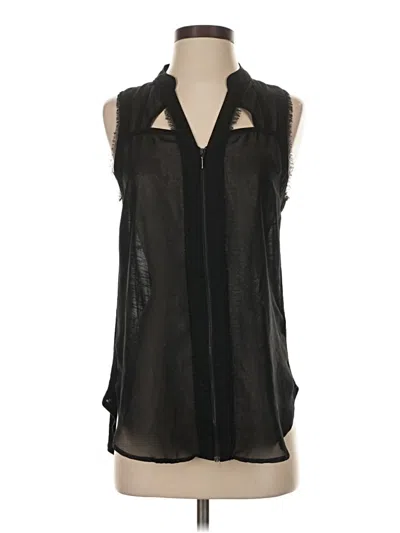Pre-owned Rock&republic Sleeveless Blouse In Black