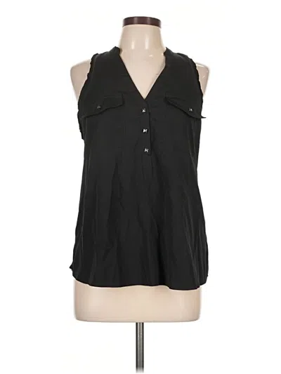 Pre-owned Rock&republic Sleeveless Blouse In Black