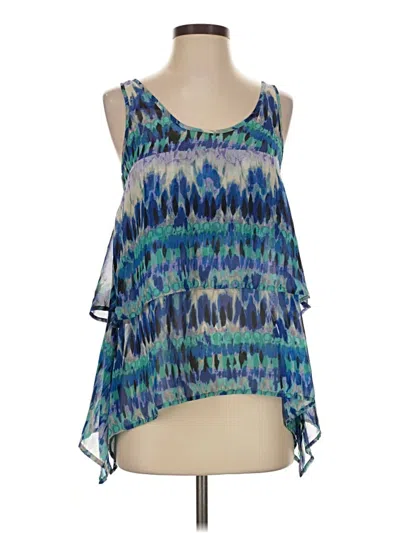 Pre-owned Rock&republic Sleeveless Blouse In Blue
