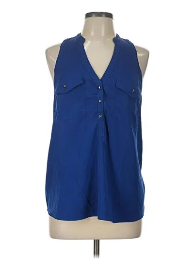 Pre-owned Rock&republic Sleeveless Blouse In Blue