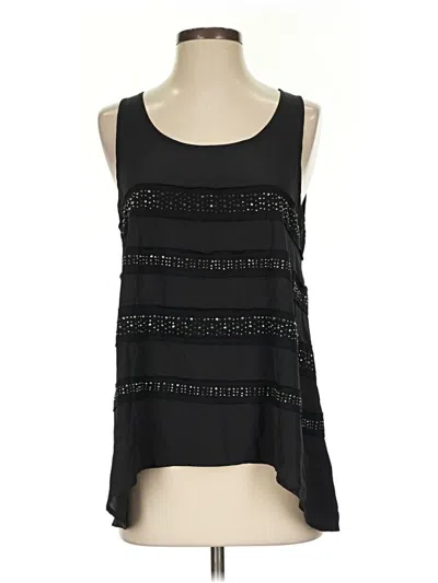 Pre-owned Rock&republic Sleeveless Top Black Square Neckline Tops