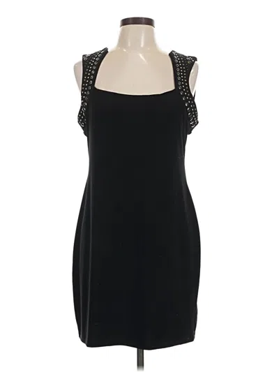 Pre-owned Rock&republic Sleeveless Top Black Sweetheart Neckline Tops