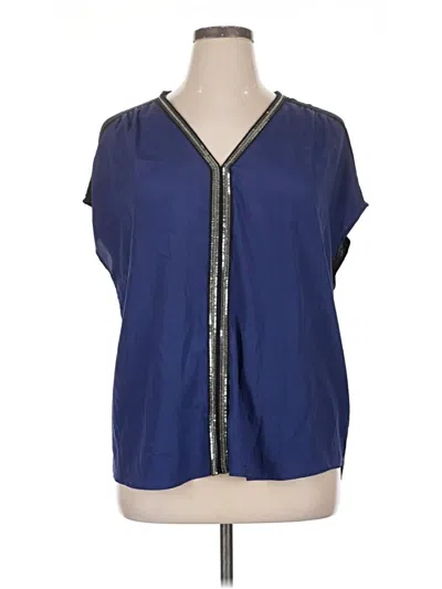Pre-owned Rock&republic Sleeveless T-shirt In Blue