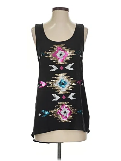 Pre-owned Rock&republic Tank Top Black Strapless Neckline Tops