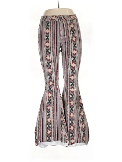Pre-owned Rock & Roll Denim Casual Pants In Brown