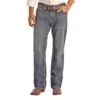 Rock & Roll Denim Pistol Regular Stackable Straight Leg Jean In Dark Vintage In Blue