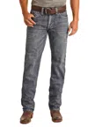 Rock & Roll Denim Double Barrel Stackable Boot Jean In Medium Vintage In Gray