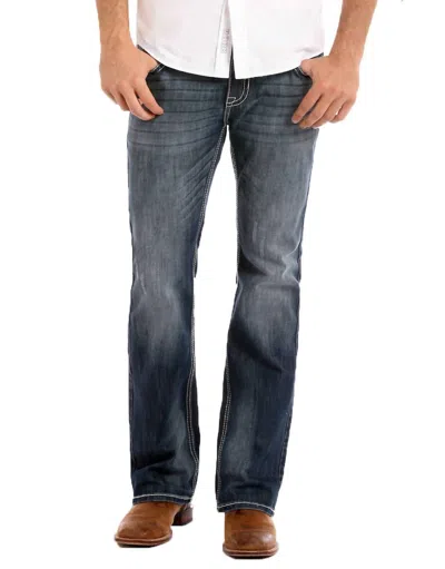 Rock & Roll Denim Reflex Pistol Jeans In Blue