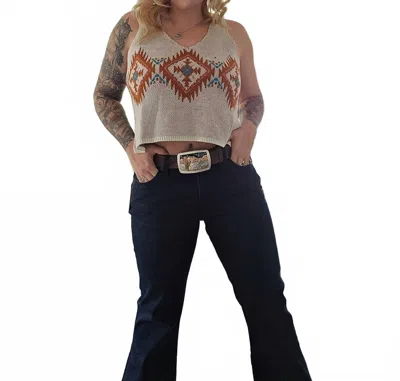 Rock & Roll Denim Western Denim Trouser Jeans In Blue