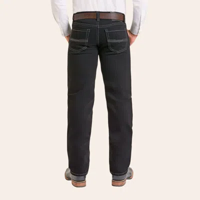 Rock & Roll Pistol Straight Men's Black Straight Leg Jeans