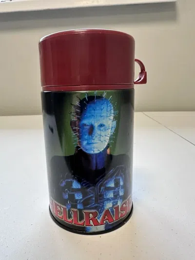 Pre-owned Rock Band X Vintage Y2k Hellraizer 2003 Bottle Thermos In Black