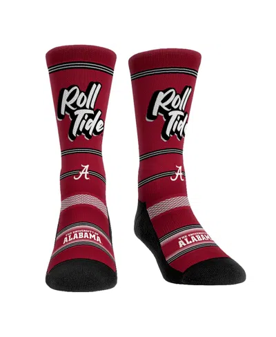 Rock 'em Alabama Crimson Tide Team Slogan Crew Socks In No Color