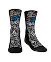 Rock 'em Big Boys And Girls  Socks Oklahoma City Thunder Graffiti Crew Socks In Multi