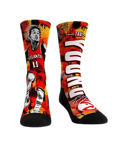 Rock 'em Men's And Women's  Socks Trae Young Atlanta Hawks Big Player Crew Socks In Multi
