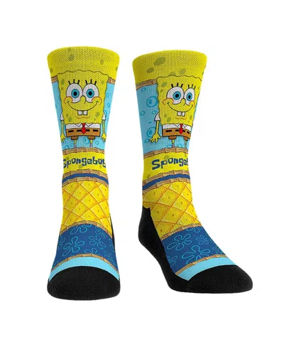 Rock 'em Socks Men's And Women's Spongebob Squarepants Showtime Crew Socks In No Color