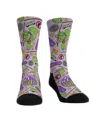 ROCK 'EM ROCK EM SOCKS UNISEX TEENAGE MUTANT NINJA TURTLES DONATELLO KABOOM CREW SOCKS