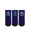 Rock 'em Toddler Boys And Girls Rock Em Socks Washington Wizards #1 Fan 3-pack Crew Socks Set In Navy