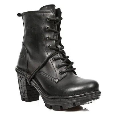 Pre-owned Rock M.neotr008-s18 Vintage Black Gothic  Punk Boots