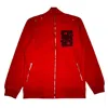 Rock Revival Men's Zip-up Jacket In Red In Red