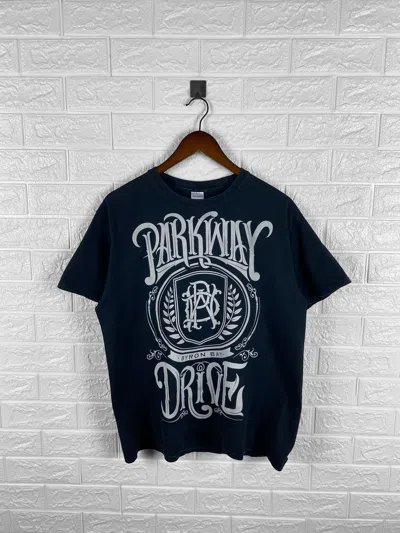 Pre-owned Rock T Shirt X Vintage Parkway Drive T Shirt In Black