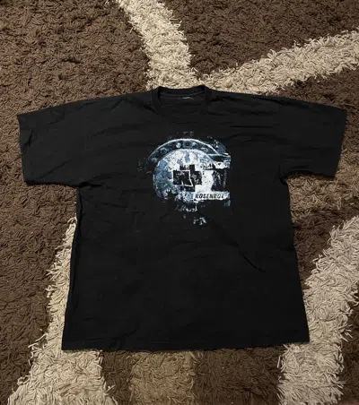 Pre-owned Rock T Shirt X Vintage Y2k Rammstein. Rosenrot Big Logo T-shirt In Black