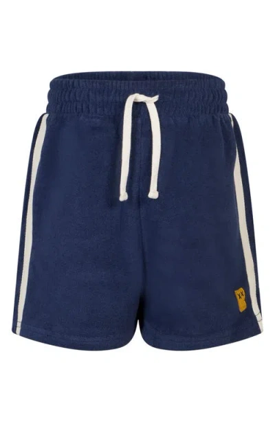 Rock Your Kid Kids' Terry Shorts In Blue