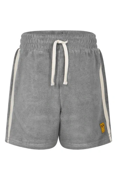 Rock Your Kid Kids' Terry Shorts In Gray