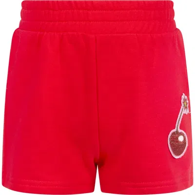 Rock Your Kid Kids' Terry Shorts In Red