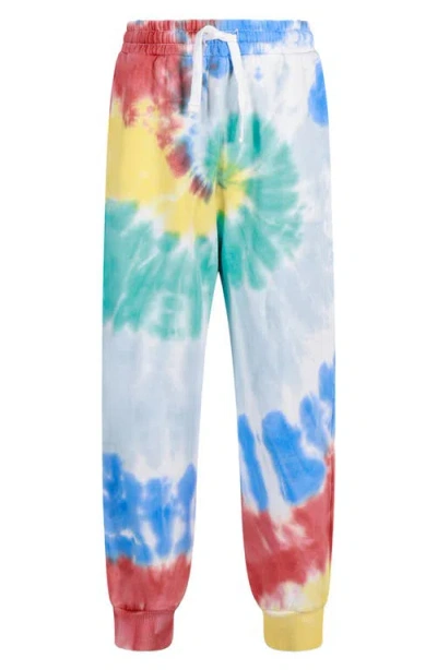 Rock Your Kid Kids' Tie Dye Cotton Joggers In Multi