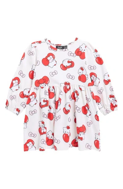 Rock Your Kid X Hello Kitty® Kids' Long Sleeve Jersey Dress In Multi