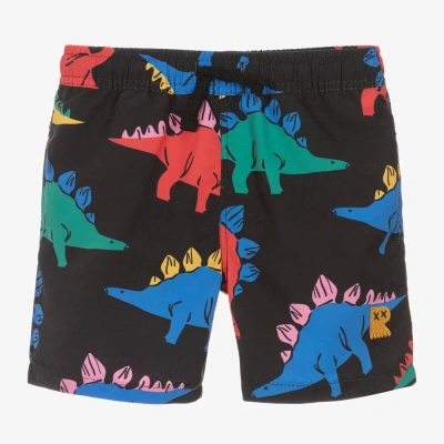 Rock Your Baby Kids' Boys Black Dino Time Swim Shorts