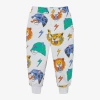 ROCK YOUR BABY BOYS GREY COTTON ELECTRIC JOGGERS