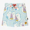 ROCK YOUR BABY BOYS IVORY COTTON SHORTS