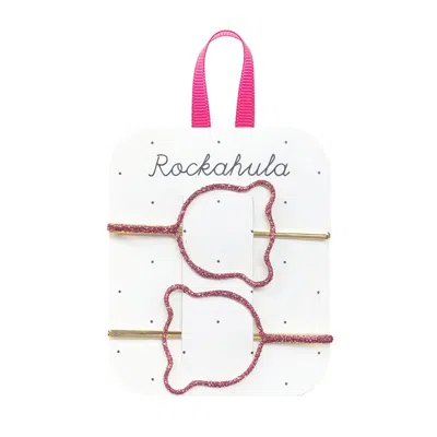 Rockahula Kids' Billie Bear Cut Out Slides Pink