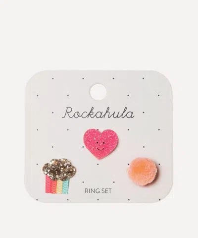 Rockahula Happy Heart Ring Set Of Three