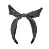 Rockahula Shimmer Bat Tie Headband In Black