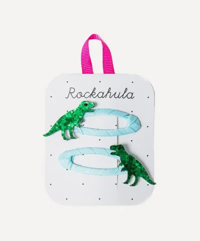 Rockahula T-rex Glitter Hairclips