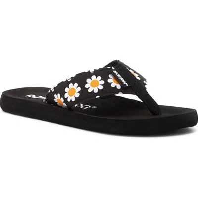 Rocket Dog Adios Flip Flop In Black