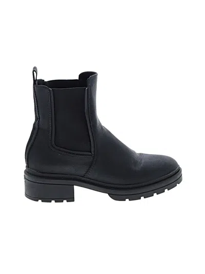 Pre-owned Rocket Dog Ankle Boots In Black