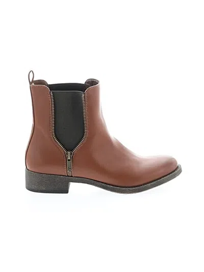 Pre-owned Rocket Dog Ankle Boots In Brown