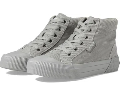 Rocket Dog Cheery Hi Sneakers Womens Gray Corduroy Platform Shoes Zogg462 In Brown