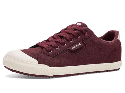 Rocket Dog Cheery Low Women's Shoes Burgundy: 8 M, Textile In Purple