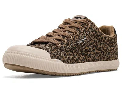 Rocket Dog Cheery Low Women's Shoes Tan: 9.5 M, Textile In Animal Print