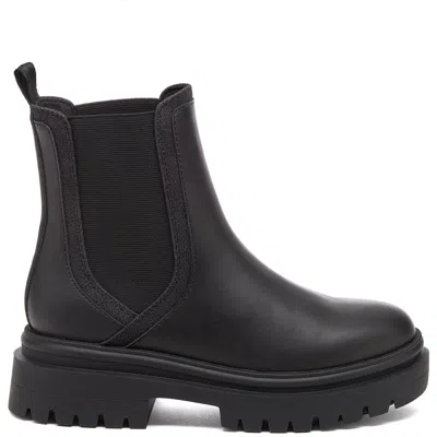 Rocket Dog Drake Faux Leather Lug Sole Chelsea Boots In Animal Print