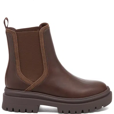 Rocket Dog Drake Faux Leather Lug Sole Chelsea Boots In Multi