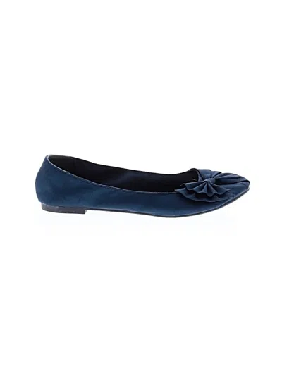 Pre-owned Rocket Dog Flats In Blue