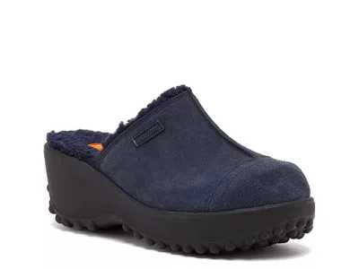 Rocket Dog Fran Platform Clog In Blue