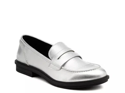 Rocket Dog Gabby Loafer In Silver