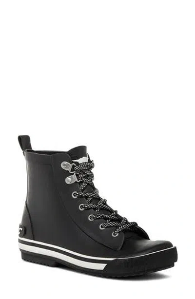 Rocket Dog Rainy Sneaker Boot In Black